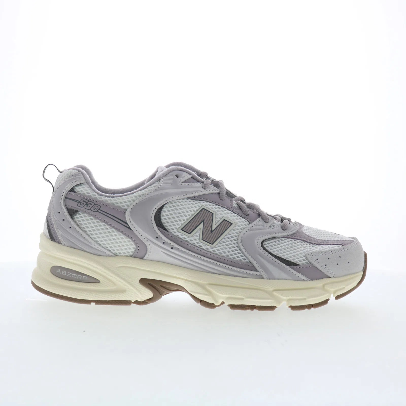 u5307vi_530_grey_grey_01 New Balance 530 U5307VI Mens Gray Mesh Lace Up Lifestyle Sneakers Shoes - Image 1