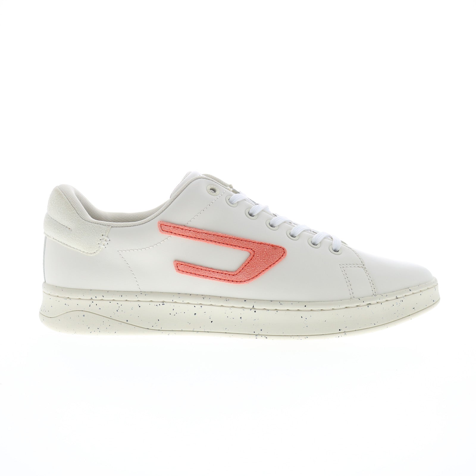 y02869-ps438-h8982_s-athene_low_tofu_coral_fluo_01 Diesel S-Athene Low Y02869-PS438-H8982 Mens Beige Lifestyle Sneakers Shoes - Image 1