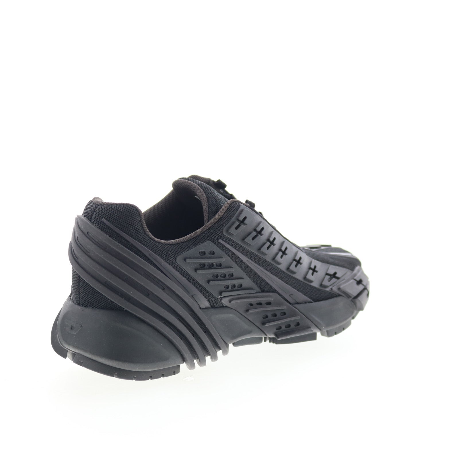 Diesel S-Prototype Low Mens Black Synthetic Lifestyle Sneakers Shoes - Image 8